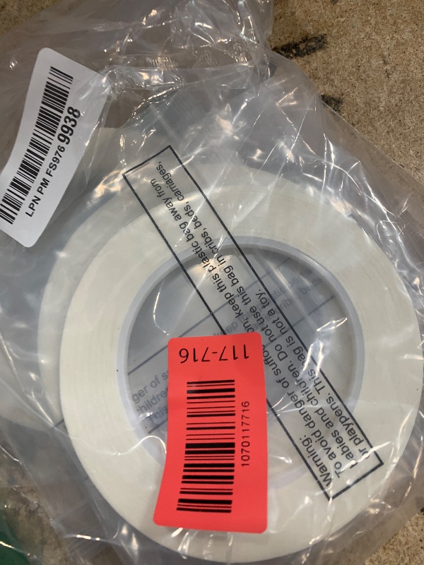 Photo 1 of 1/4 Inch Quilting Sewing Tape Wash Away Tape, Each 22 Yard (3 Rolls)