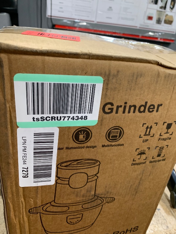 Photo 1 of ***MISSING PARTS***
Meat Grinder, 500W 5L Stainless Steel Electric Meat Grinder Machine Heavy Duty Food Grinder Multifunctional Food Processor Professional Meat Mincer for Onion, Meat, Nuts, Fruit1070117890