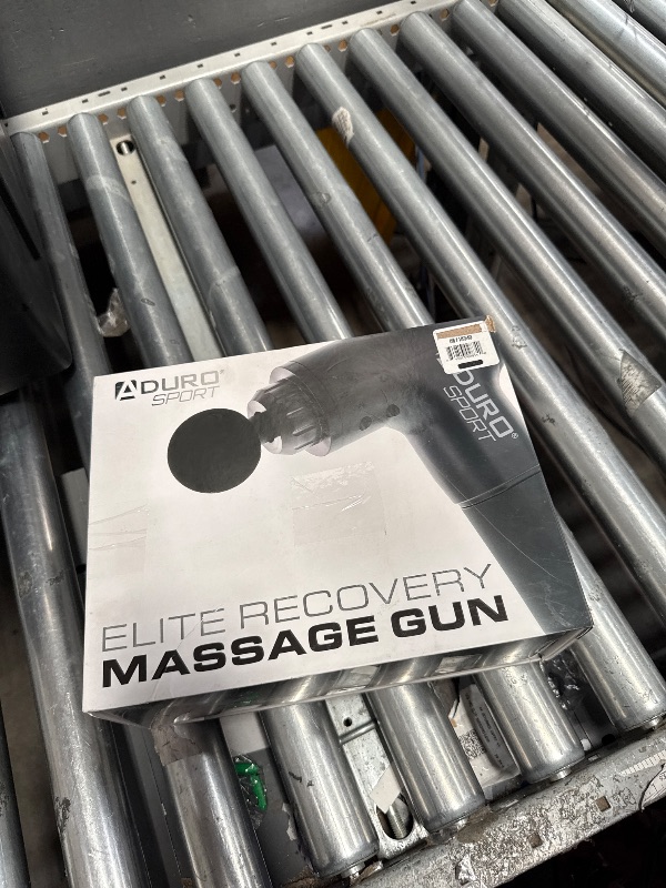 Photo 1 of **SEE NOTES** Aduro Percussion Massage Gun Deep Tissue Muscle Massage Gun Handheld, Elite Recovery™ Electric Hand Held Therapy Massager Gun Perfect for Athletes Full Body, Back, Neck, Shoulder Pain Relief