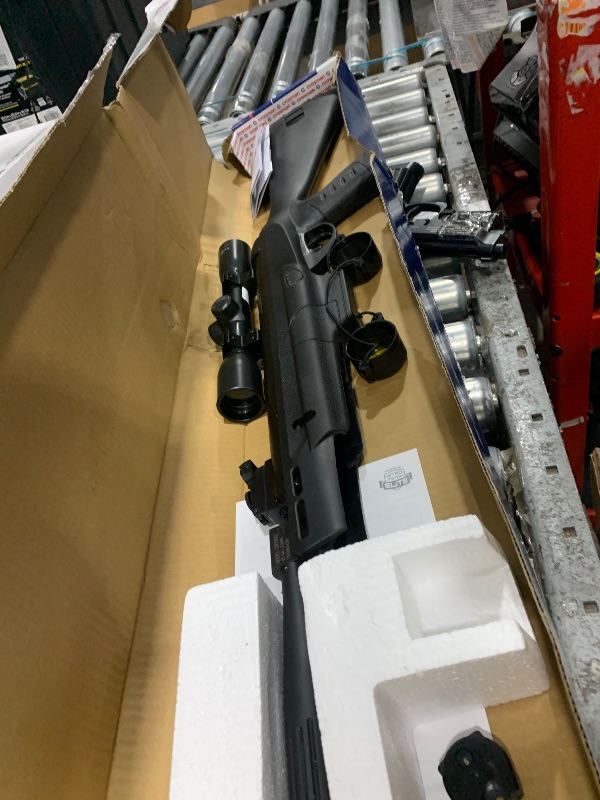 Photo 1 of ***SOLD FOR PARTS***Crosman Magfire Diamondback CMD2SXS .22-Caliber Auto NP Break Barrel Air Rifle and Scope