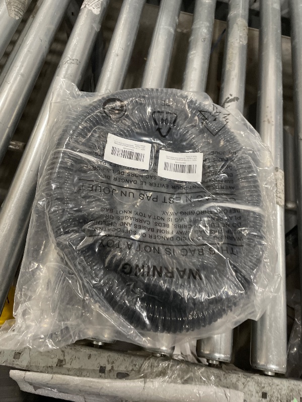 Photo 1 of 1-1/4 10FT CORRUGATED SUCTION HOSE WITH 2 CLMAPS