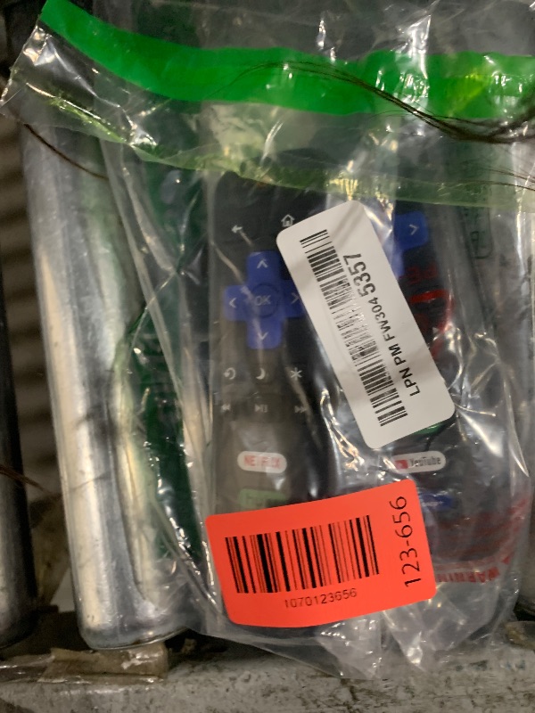 Photo 1 of (Pack of 2) Replacement for Roku TV Remote Control, Compatible with TCL Roku/Hisense Roku/Onn Roku/Roku Built-in Smart TVs. (Not Compatible with Roku Sticks or Box). 1 Year Warranty.