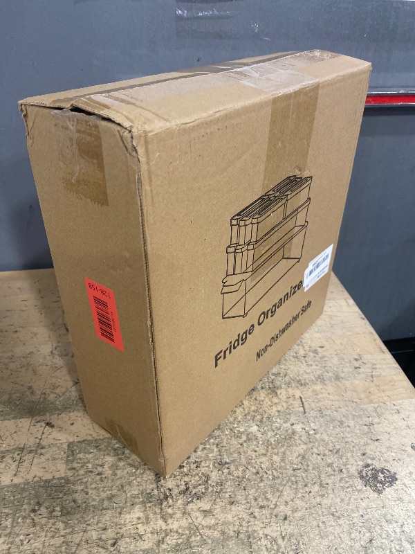 Photo 1 of 10 Pack Refrigerator Pantry Organizer Bins, Stackable Fridge Organizer Bins with Lids, Clear Plastic Food Storage Bins for Kitchen, Countertops, Cabinets, Fridge, Drinks, Fruits, Vegetable, Cereals