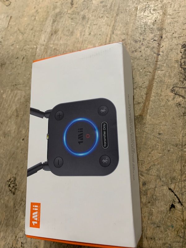 Photo 1 of 1Mii B06TX Bluetooth 5.3 Transmitter for TV to Wireless Headphone/Speaker, Bluetooth Adapter for TV w/Volume Control, AUX/RCA/Optical/Coaxial Audio Inputs, Plug n Play, aptX Low Latency & HD
