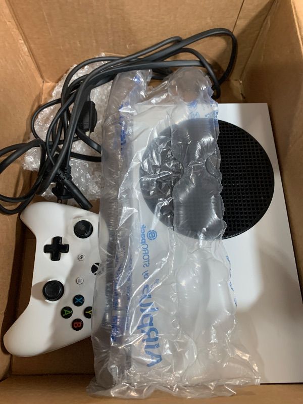 Photo 1 of ***BROKEN******FOR PARTS ONLY***Xbox Series S - All Digital Gaming Console - 512GB SSD - Includes Wireless Controller - 120FPS - Robot White