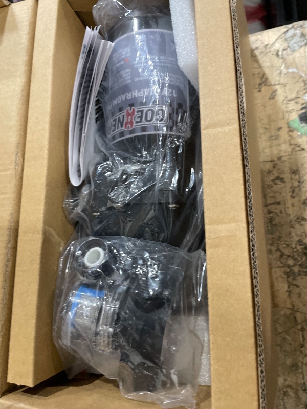 Photo 1 of [Upgraded Version] 12V DC Fresh Water Pump, 6.5GPM 70PSI Five Chamber Self-Priming Diaphragm Pump with Heavy Duty Pressure Switch and Strainer for RV, Marine, Caravan (Water Pump)