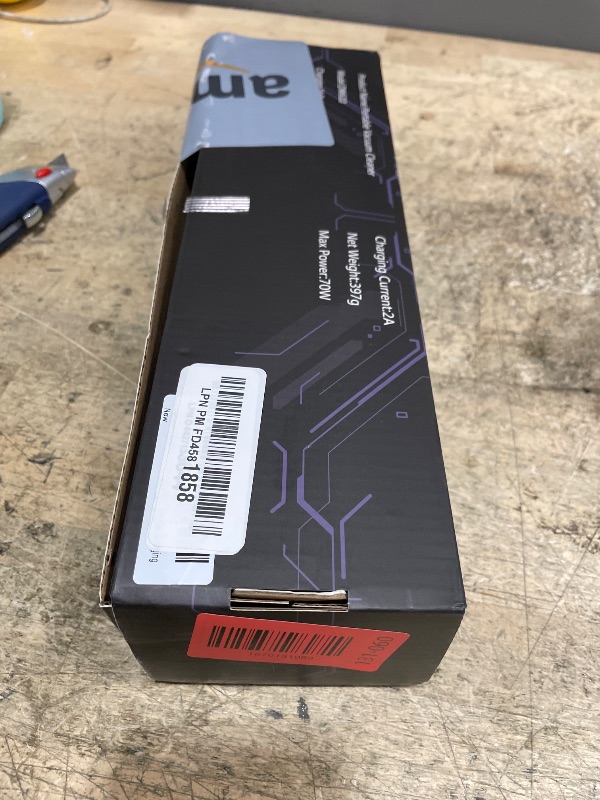 Photo 1 of **missing attachments***4-in-1 Mini Vacuum Cleaner, Small Hand Held Vacuum Cordless, Strong Suction, Duck Compact Vacuums Ultra-Quiet, 0.85 lb for Car,Desk,Drawer,Home, Air Duster/Inflator/Pump, USB Rechargeable, Seen on TV