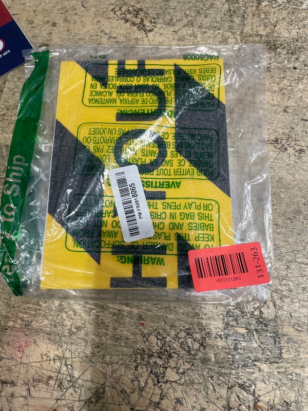 Photo 1 of ***ONLY 1***  Domthent 1 Pack Watch Your Step Sign Sticker 6 x 24 Inch – Self-Adhesive Anti-Slip Grit Floor Decals Stickers, Watch Your Step Sticker for Wet Floor Caution, Workplace Home Safety, Indoor Outdoor Use (1)