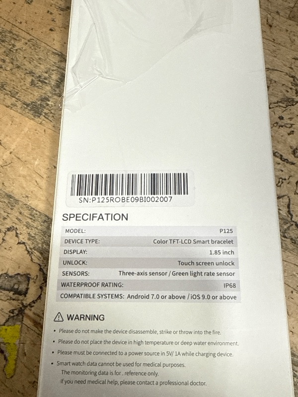 Photo 1 of (MISSING CHARGER)Smart Watches for Women Android & iPhone (2 Bands), 1.85" HD Smartwatch with Calls/Messages/Notifications, Heart Rate/SpO2/Sleep Monitor,120+ Sports Modes Waterproof Fitness Tracker Watch, Pink