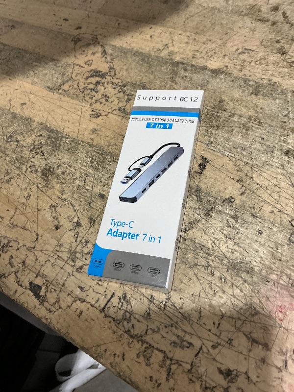 Photo 1 of ?Upgrade? USB C/USB Hub, BERLAT Aluminum 7 in 1 USB C & USB Hub with USB 3.0, USB 2.0 Ports for PC/Laptops/MacBook Pro/Air/iMac/iPad and More Devices