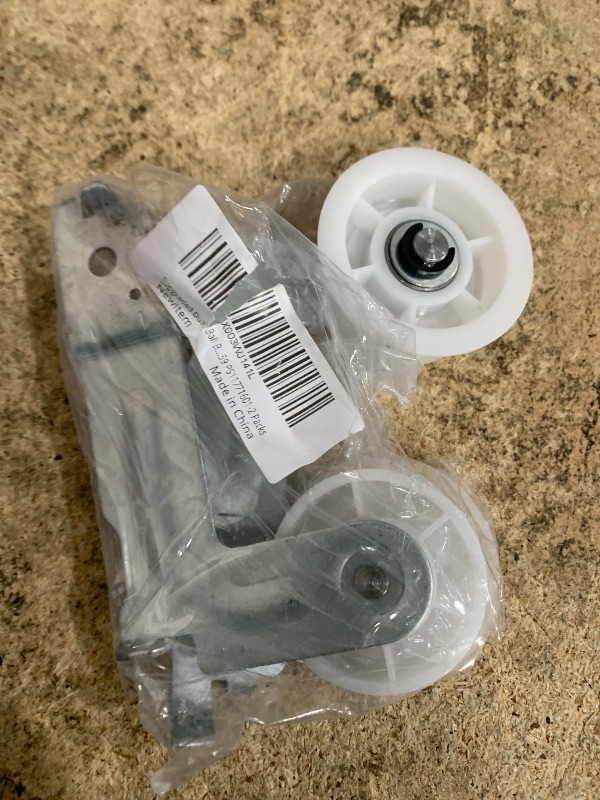 View 2 of [Upgraded Dual Ball Bearings] BlueStars DC93-00634A Dryer Idler Pulley with Sturdy Clip – Compatible with Samsung Dryers - Replaces DC96-00882B DC96-00882C AP4373659 PS11771601-2 Packs