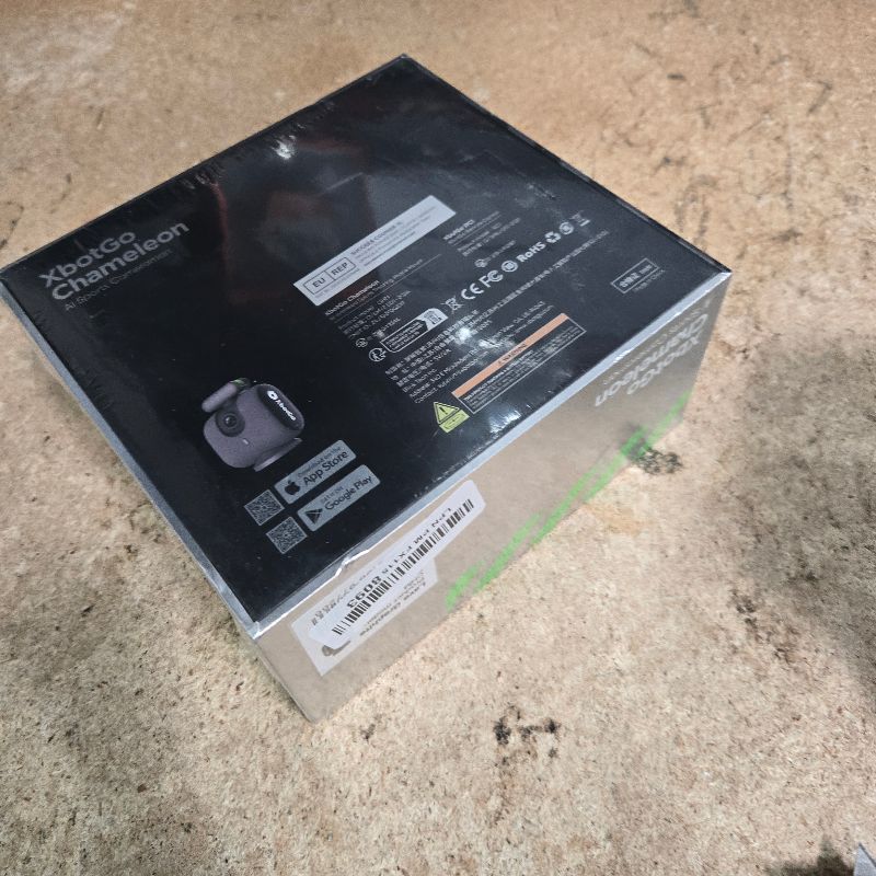 Photo 1 of **FACTORY SEALED**XbotGo Chameleon AI Auto Sports Action Camera - 4K 60FPS Soccer Camera and Basketball Tracking Camera for Team Sports, Live Streaming, No Subscription, Works with iOS & Android (Lava Graphite)