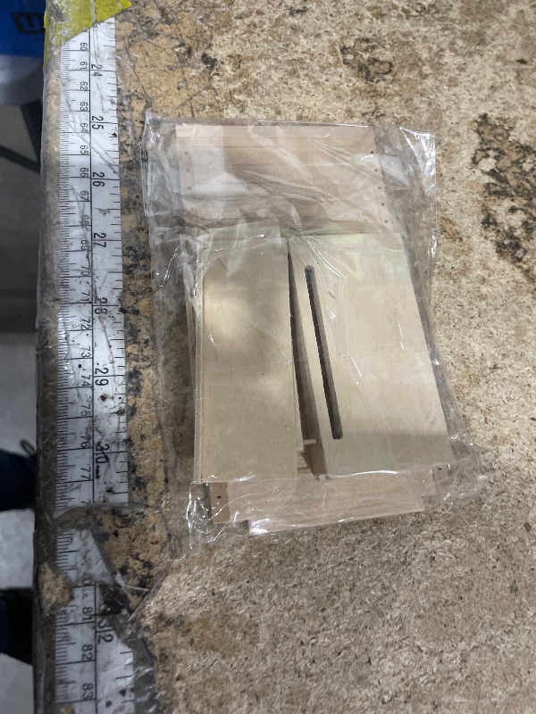 Photo 1 of 1:12 Scale Rack Dollhouse Accessories Book Shelf Miniature Furniture 4 Tier Bookcase Storage Shelf Shooting Props Desktop Decor (S)