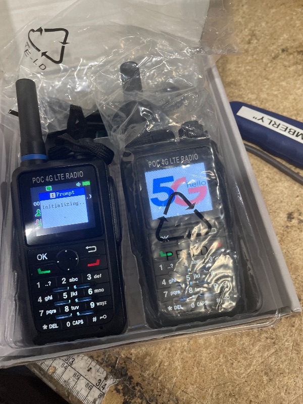 Photo 1 of *SIM CARDS NOT INCLUDED* CLARIGO C Lifetime Use Unlimited Range Walkie Talkies Global Walkie Talkie with SIM Card IP67 Waterproof POC Radios 3000 Miles 5200mAh Battery (V1-6300)