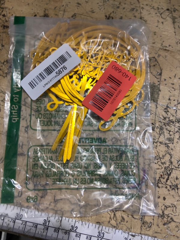 Photo 1 of 18PCS Happy Birthday Cake Topper Acrylic Gold Birthday Cupcake Toppers Happy Birth Cake Toppers Double-Sided Glitter of Birthdays Cakes Topper for Birthdays Event Party Supplies