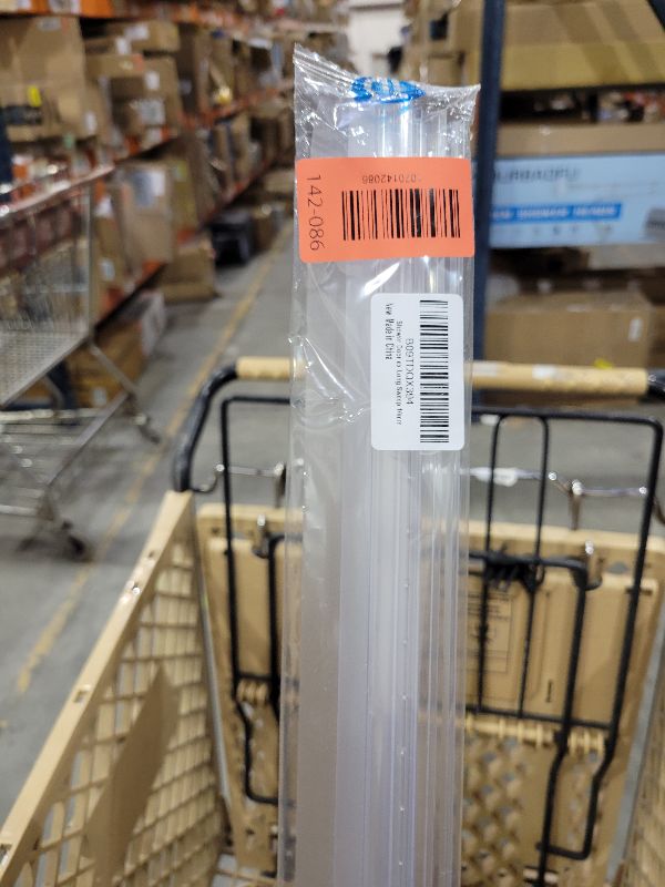 Photo 1 of 2-Pack Butecare Frameless Shower Door Bottom Seal with Long Sweep for Glass Doors – Stop Shower Leaks and Create a Water Barrier (3/8” x 36”)