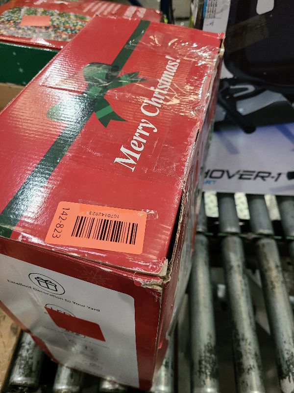 Photo 1 of 12 FT Christmas Inflatable Nutcracker Soldier Outdoor Yard Decoration, Blow up Soldier Built-in Bright LED Light, Giant Nutcracker Festival Decor for Outside Lawn Garden Patio Indoor Home Porch Party