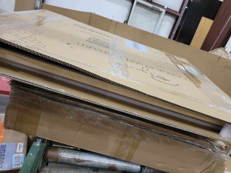 Photo 1 of 1000 Piece Rotating Puzzle Board with Drawers and Cover - 4 Drawers, Wooden Jigsaw Puzzle Table | 30” X 22”| Jigsaw Puzzle Board - Portable Puzzle Tables for Adults and Kids by Beyond Innoventions