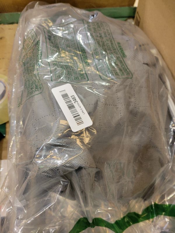 Photo 1 of 105L Extra Large Storage Bags for Blankets, King Comforters, Bedding, Clothes, Pillows, Sheets - Closet Organizers and Storage with 4 Handles & Clear Window, Foldable & Breathable (Grey, 3pack)