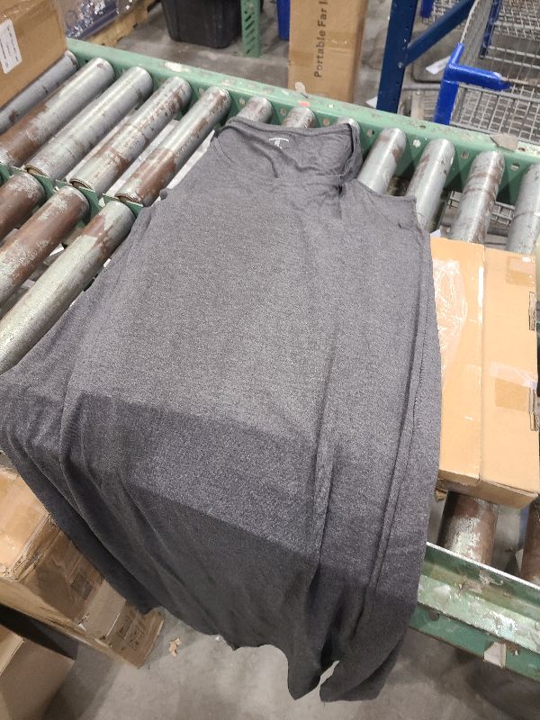 Photo 1 of Amazon Essentials Women's Tank Maxi Dress, Charcoal Heather, Medium