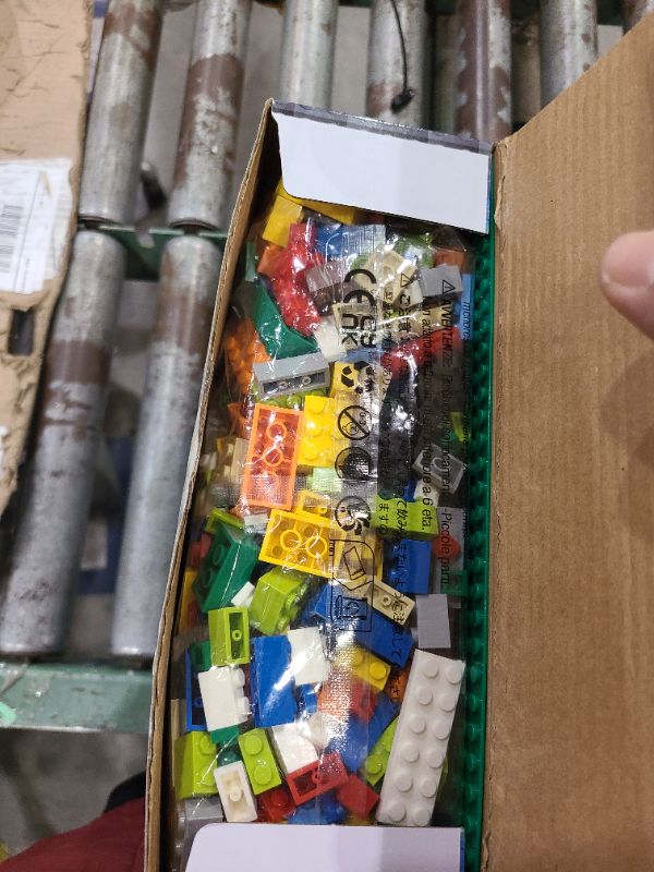 Photo 1 of 2000 Pieces Building Bricks, Building Bulks Blocks with 1 Packs 24x24 Studs Sticky Plates,400PCS Flowers and Tree/Grassland, Creative Toy Blocks Compatible with All Major Brands 14 Shape/18 Color