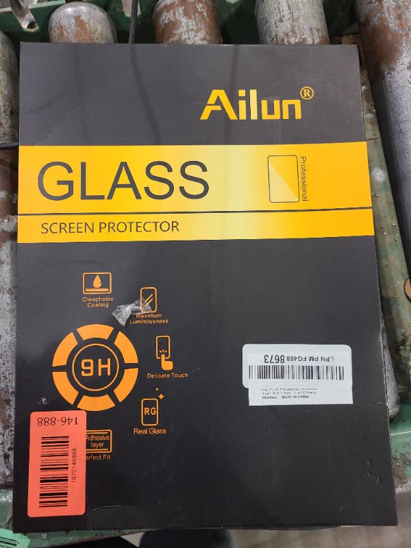Photo 1 of Ailun Screen Protector for iPad Pro 11 inch 2025/2024 [6/5th Generation M5/M4], iPad Air 11 Inch 2025/2024 [7/6th Generation M3/M2],Tempered Glass Face ID Apple Pencil Compatible Case Friendly 2 Pack