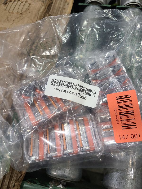 Photo 1 of 24 Pack Razor Blade Refills Compatible with Fusion 5 Razor – 5-Layer Precision Anti-Friction Blades for Manual Wet Shaving – Pivoting Head Design for Smooth, Close & Comfortable Shave