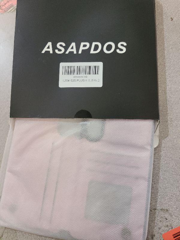 Photo 1 of ASAPDOS for Samsung Galaxy S25 Plus Case with Card Holder,PU Leather Shockproof Flip Case with RFID Blocking Card Holder and Kickstand for Men Women Rose Gold