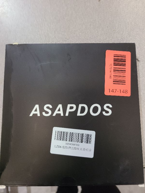 Photo 1 of ASAPDOS for Samsung Galaxy S25 Plus Case with Card Holder,PU Leather Shockproof Flip Case with RFID Blocking Card Holder and Kickstand for Men Women Rose Gold