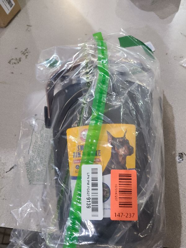 Photo 1 of Arm & Hammer Dog Pooper Scooper Swivel Bin & Rake, Poop Scoop for Dogs, Black (2 Heavy Duty Scented Waste Bags Included)