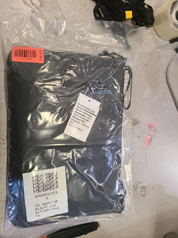 Photo 1 of 100L Duffle Bag Foldie Travel Bag Expandable Duffle Bag for Travel Carry on Bag Foldable Heavy Duty Large Sports Foldable Luggage Bag 31.89 * 16.93 * 11.81 inchs Waterproof storage carry-on bag