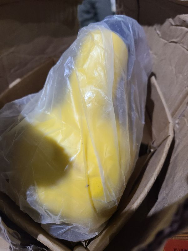 Photo 1 of Amazon Basics Vinyl Kettlebell, 10 Pounds, Light Orange