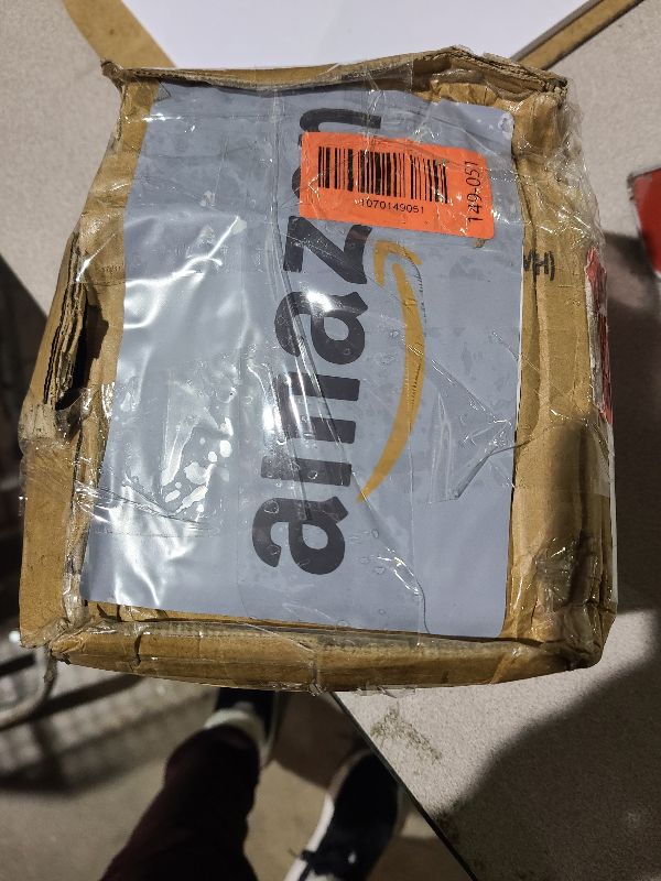 Photo 1 of Amazon Basics Vinyl Kettlebell, 10 Pounds, Light Orange