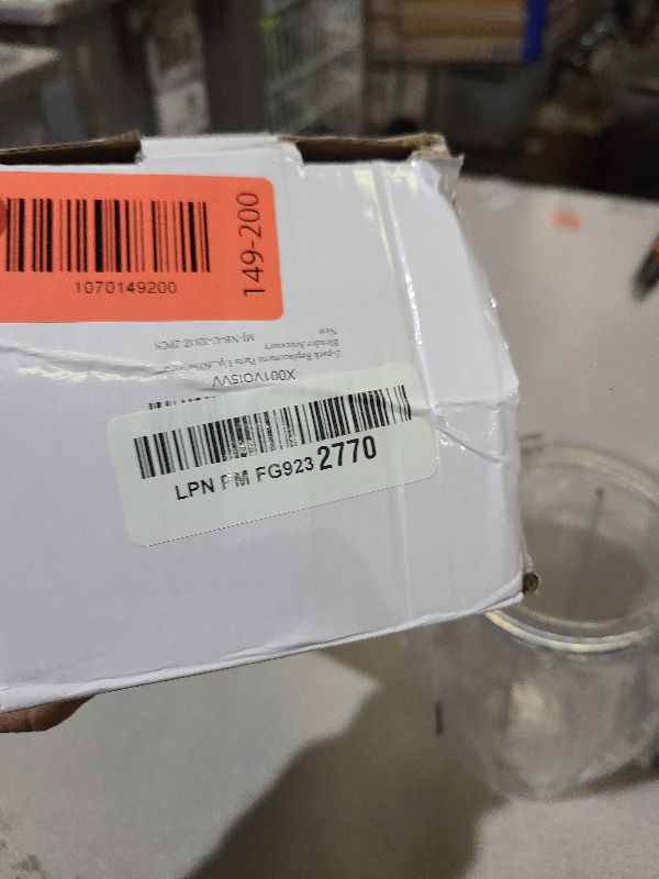 Photo 1 of 2-pack Replacement Parts Upgrade 32oz Cups with Flip-Top To-Go-Lid and Rubber Gaskets Compatible with NutriBullet 600w/900w Blender Accessory