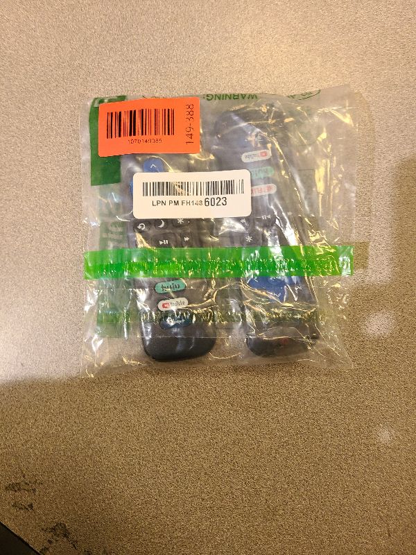 Photo 1 of (Pack of 2) Replacement Remote Control Only for Roku TV, Compatible for TCL Roku/Hisense Roku/Onn Roku/Sharp Roku/Element Roku/Westinghouse Roku/Philips Roku Smart TVs (Not for Roku Stick and Box)