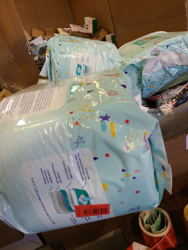 Photo 1 of (31" x 31") XL Disposable Changing Pads for Toddlers | Leakproof, Pocketed & Portable | No-Laundry Potty Training, Pull-Up & Travel Solution | 30 Count