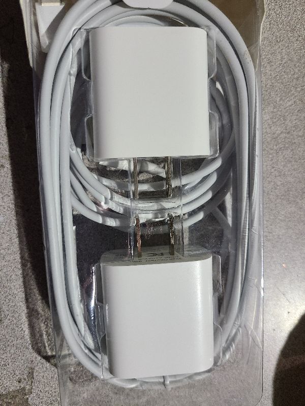 Photo 1 of (6ft+10ft) iPhone Charger Fast Charging for iPhone 14 13 12 Fast Charger,20W USB C Wall Charger with Type C to Lightning Cord for i Phone 13/14/12 Pro Max Plus/11,iPad-2Pack