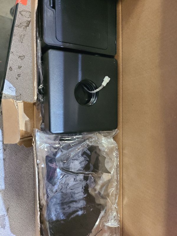 Photo 1 of [Timer] 2 Pack 24 Inch Black Halloween Tree with Ornaments, USB/Battery Operated Halloween Orange Purple Lights Lighted Tree Table Decorations, Scary Halloween's Decorations Indoor Home Party Decor