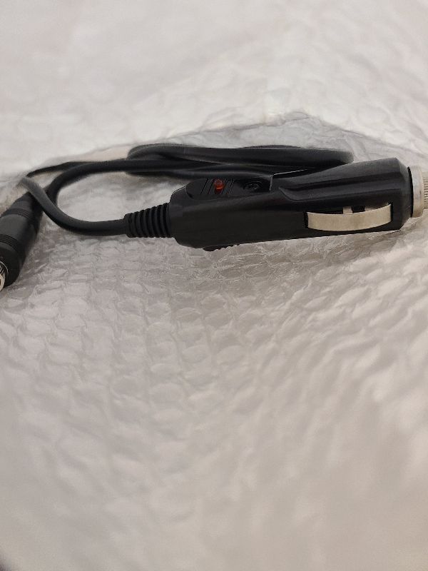 Photo 1 of 12V/24V Car Charging Cable for Jackery, BLUETTI, Anker, GRECELL, Goal Zero Portable Power Station Cigarette Lighter Charging Cable with DC7909 + DC8020 Plugs (1.5M/4.9FT) - Black