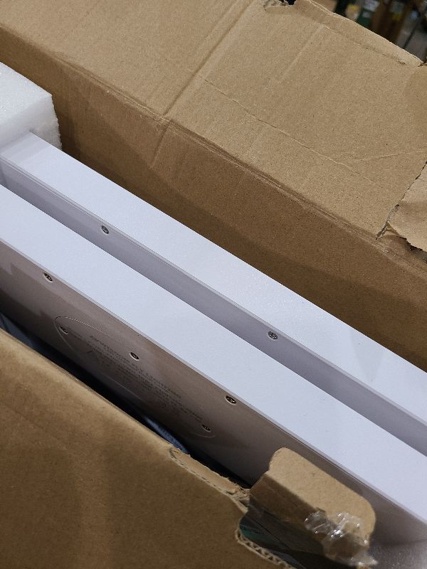 Photo 1 of 16 Inch Square LED Flush Mount Ceiling Light 2 Pack, 36W 3600LM, 3000K/4000K/6000K CCT Selectable, White Super Slim Low Profile Ceiling Light Firxtue for Bedroom/Kitchen/Living room/Dinning room
