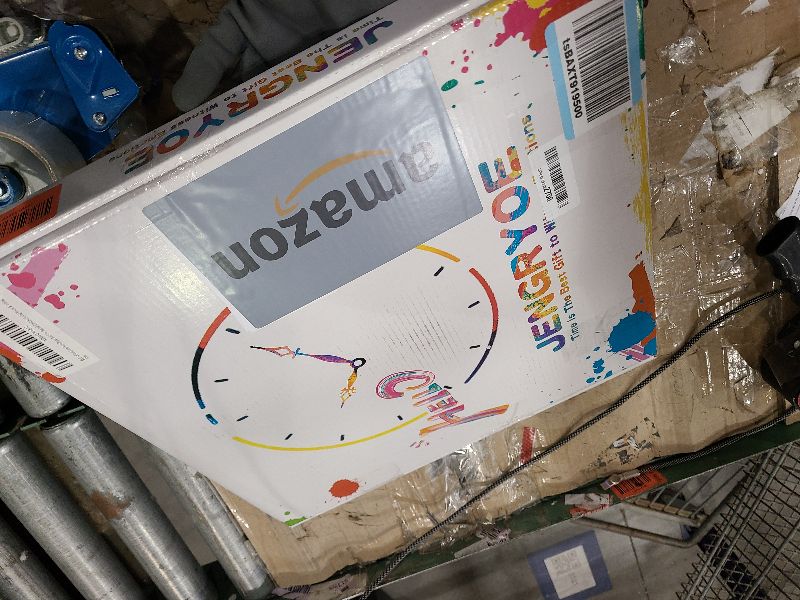 Photo 1 of 16 Inch Large Retro Floral Wall Clock - Magnificent Floral Display In Retro Tones, Silent Non-Ticking Wall Clocks Decorative, Battery Operated, Analog Round Clock For Living Room & Dining Area