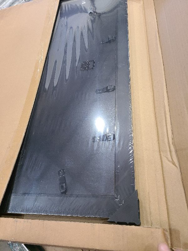 Photo 1 of 16x24 Frame, Transitional Modern Design Picture Frames, 16 by 24 Rustic Poster Frame for Home Decor, Gold Vintage Photo Frames, Horizontal or Vertical Display, Choose Size & Color