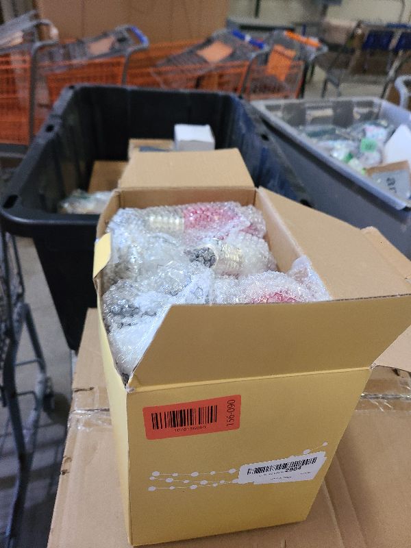 Photo 1 of 12 Pack Large C9 Christmas Decorations Outdoor Waterproof, Solar C9 Christmas Lights Outdoor with 2 Modes, Solar Pathway Light for Outside Party Yard Lawn Patio Walkway Xmas Decoration (Red and White)