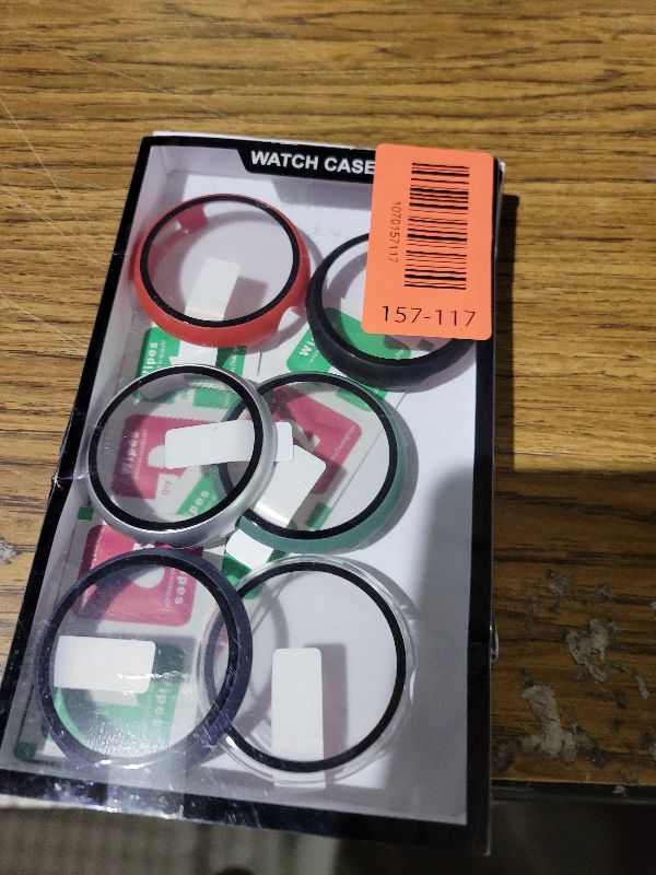 Photo 1 of [6-Pack] Case for Google Pixel Watch 3 45mm (2024 New), Hard PC Shockproof Bumper Cover with Tempered Glass Screen Protector for Google Pixel Watch 3 45mm