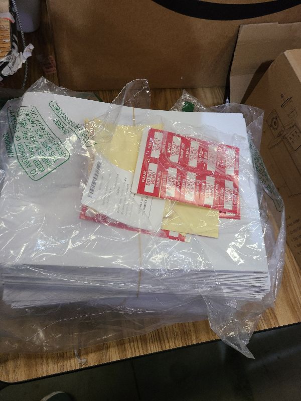 Photo 1 of 100 Pack Rigid Mailers 9x12 inches – Self Adhesive White Photo Mailers Large– Mailing Supplies for Documents, Photos, CDs, Magazines, and Literature