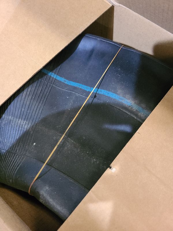 Photo 1 of 18x8.50-8 18x9.50-8 Inner Tubes, 2 Pack Heavy Duty Replacement Tire Inner Tubes with Straight Valve Stem for Lawn Mowers, Wheelbarrows, ATVs, Go Karts, Tractors, Snow Blowers, Golf Carts, Trailers