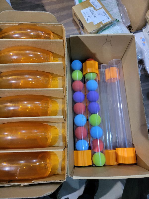 Photo 1 of Air Tubes Toys Expansion Pack - Air-Powered STEM Building Toys - Rechargeable & Play While Charging, Bluetooth Learning Toys with Wireless Music Play, STEM Toys for 3+ Year Old