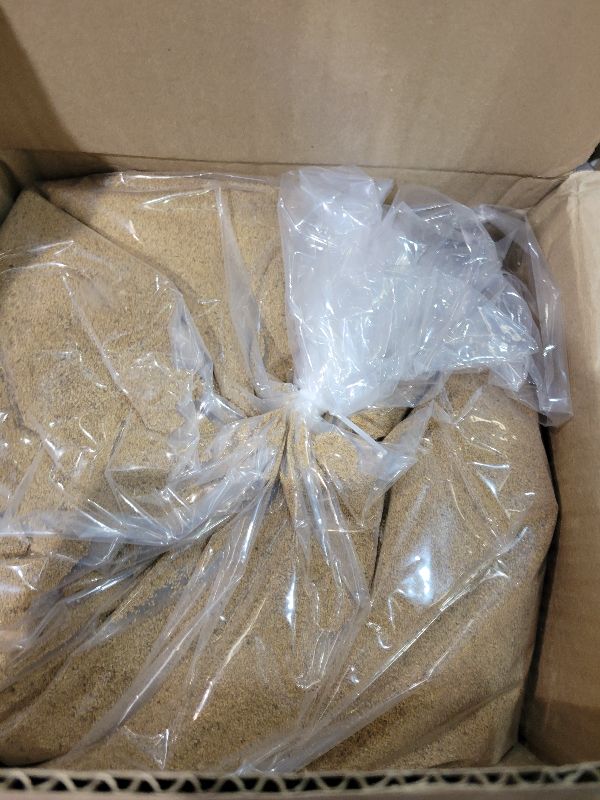 Photo 1 of 16 lbs or 7.2 kg Ground Walnut Shell Media 18-40 Grit - Fine Walnut Shells for Tumbling, Vibratory Or Blasting