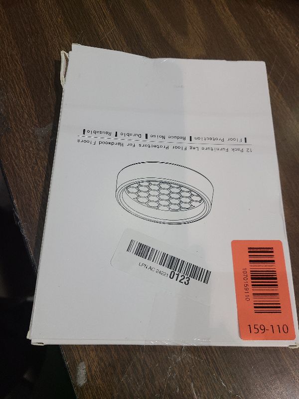 Photo 1 of 1.6"x1.6" Round Rubber Furniture Caster Cups, 12 PCS Chair Coasters for Carpet - Clear Non Slip Furniture Pads with Grip, Carpet Protector for Furniture Legs - Protect Any Flooring