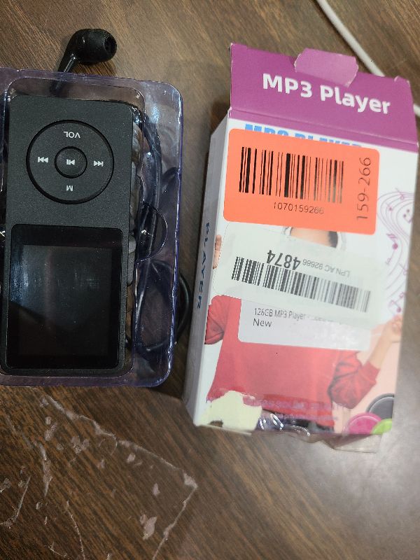 Photo 1 of 128GB MP3 Player with Bluetooth